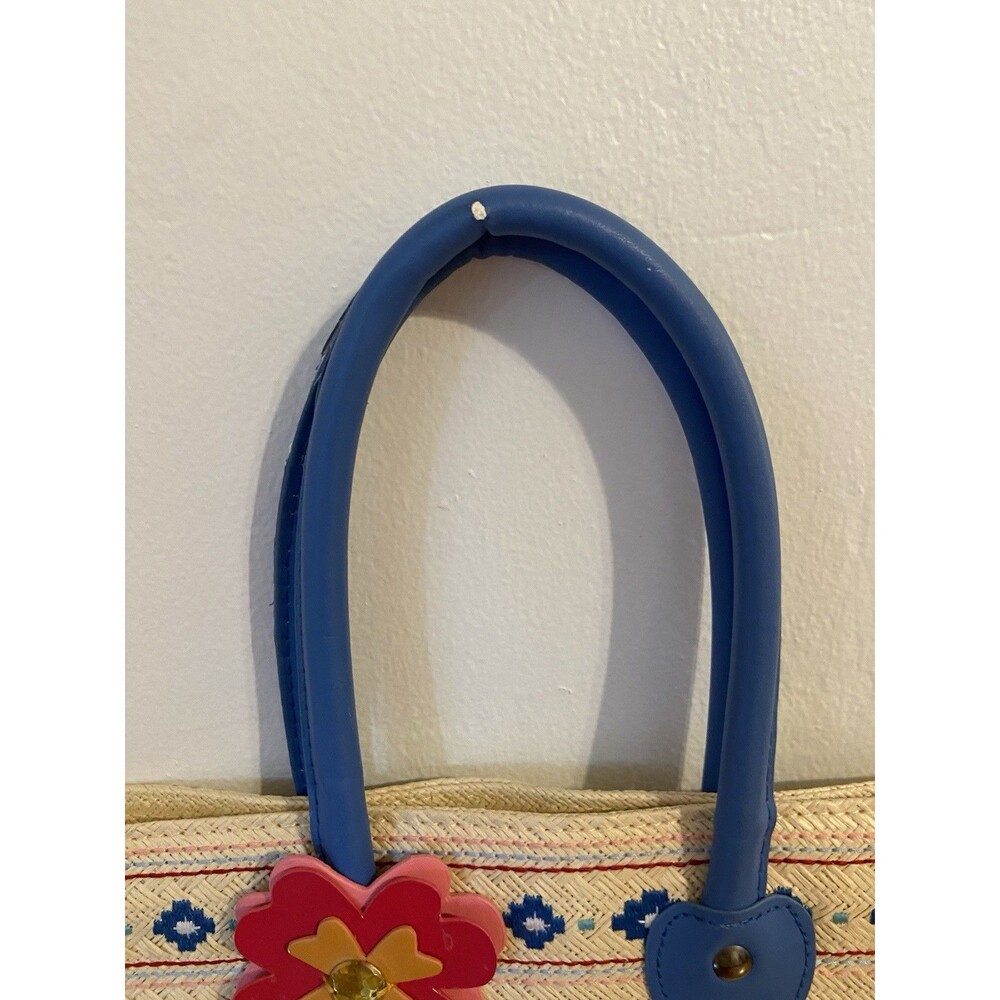 Disney Store Elena of Avalor Princess Straw Summer Swim Bag Beach Wicker Travel - Picture 5 of 13